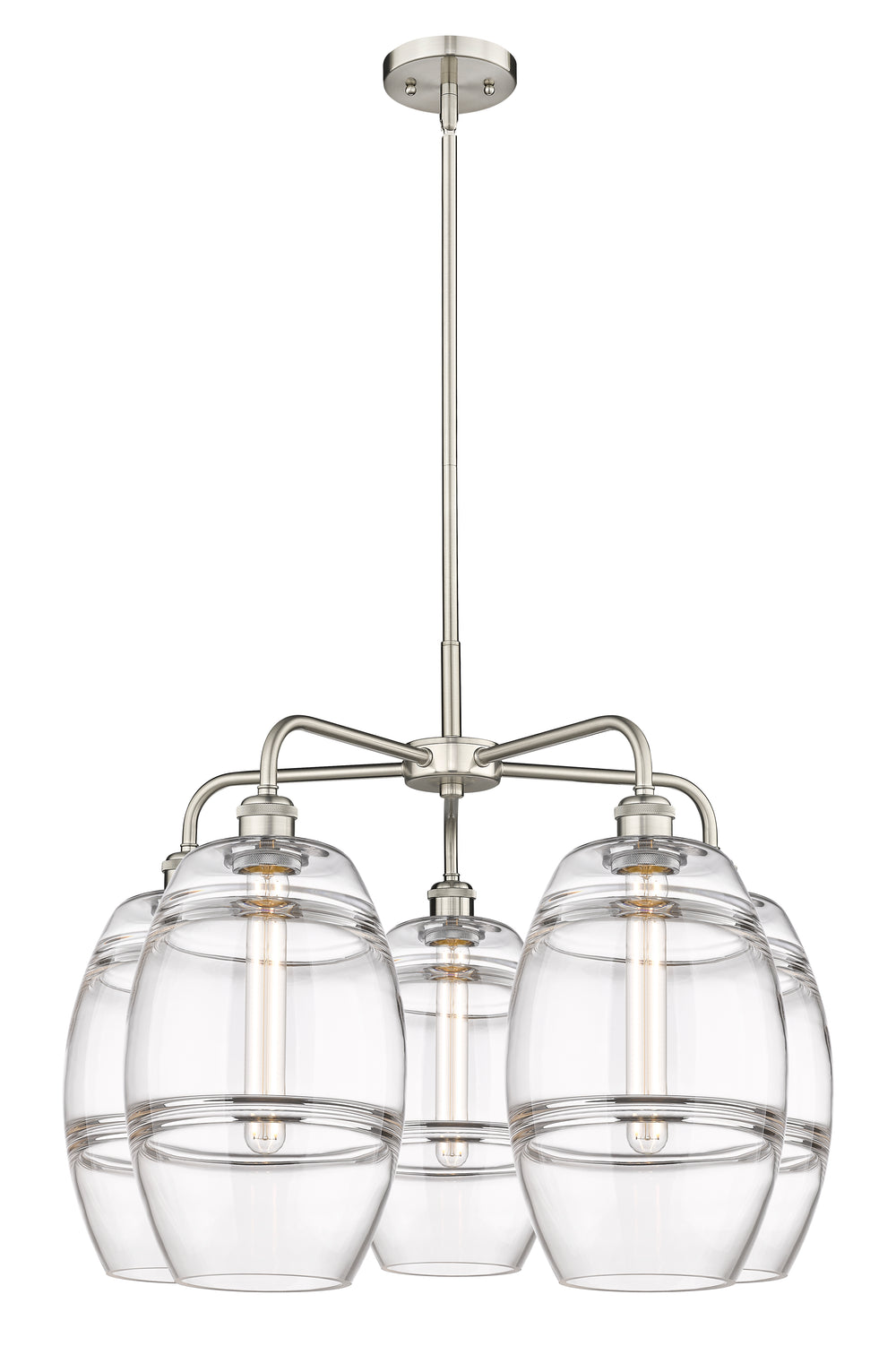 Innovations Lighting Vaz 8" Chandelier - Satin Nickel