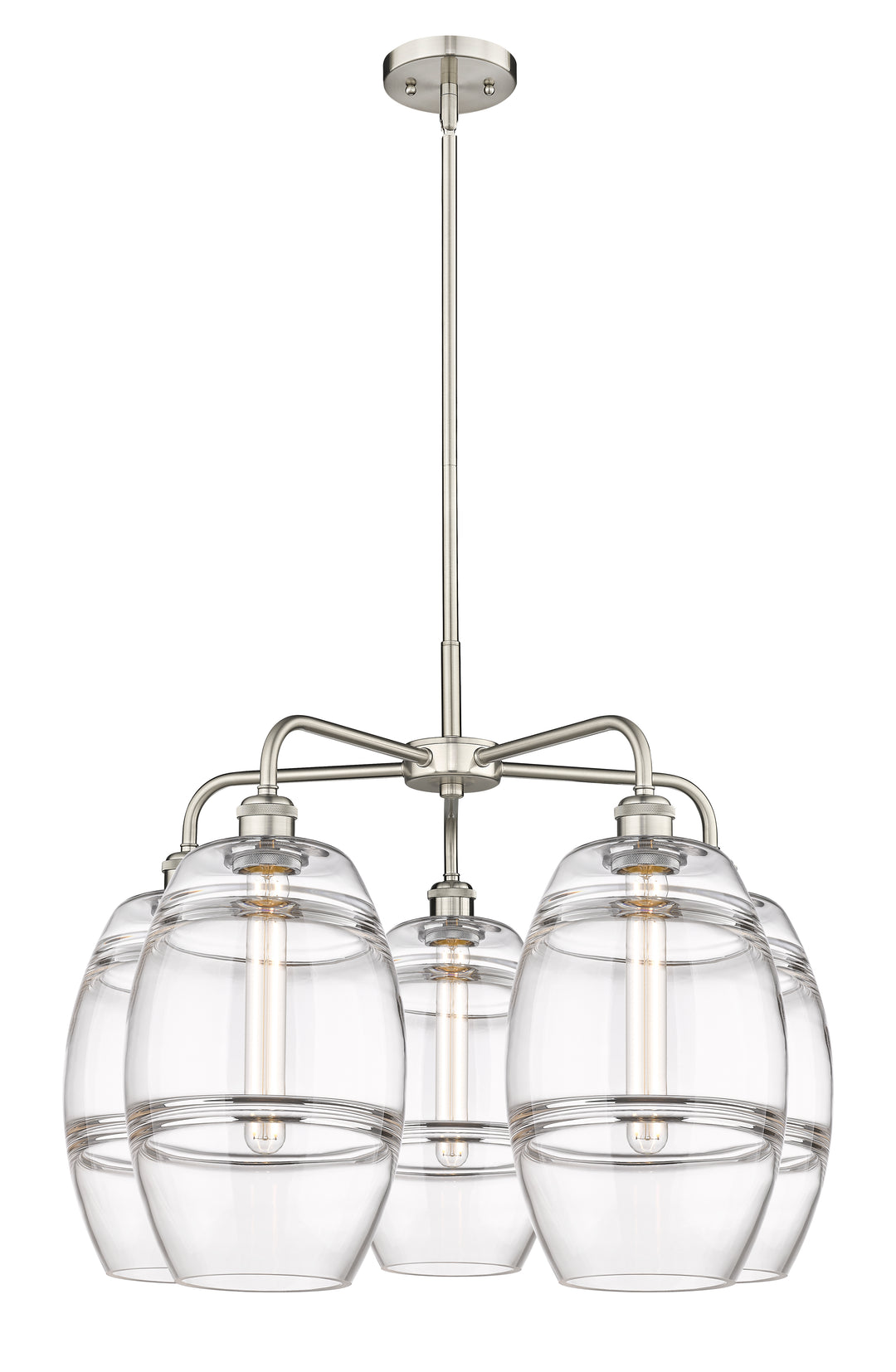 Innovations Lighting Vaz 8" Chandelier - Satin Nickel