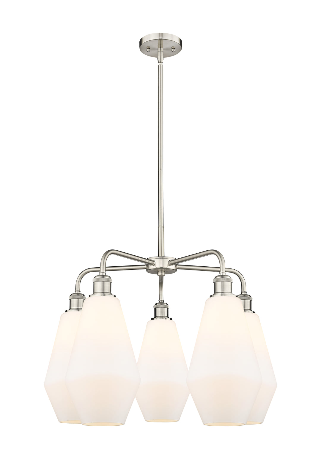 Innovations Lighting Cindyrella 7" Chandelier - Satin Nickel