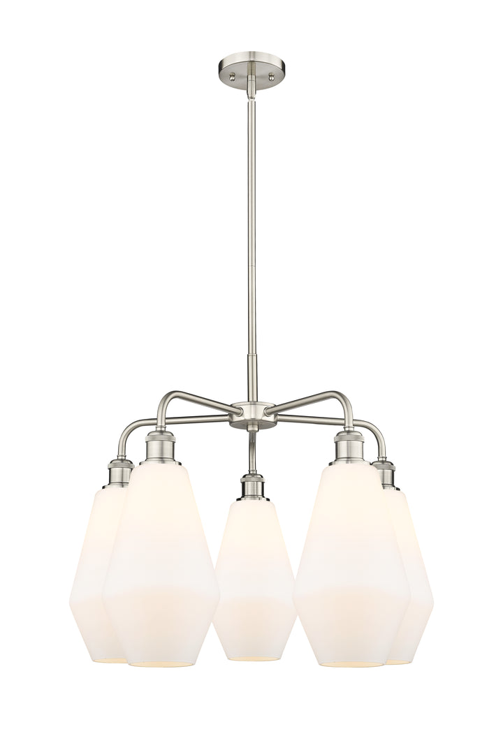 Innovations Lighting Cindyrella 7" Chandelier - Satin Nickel
