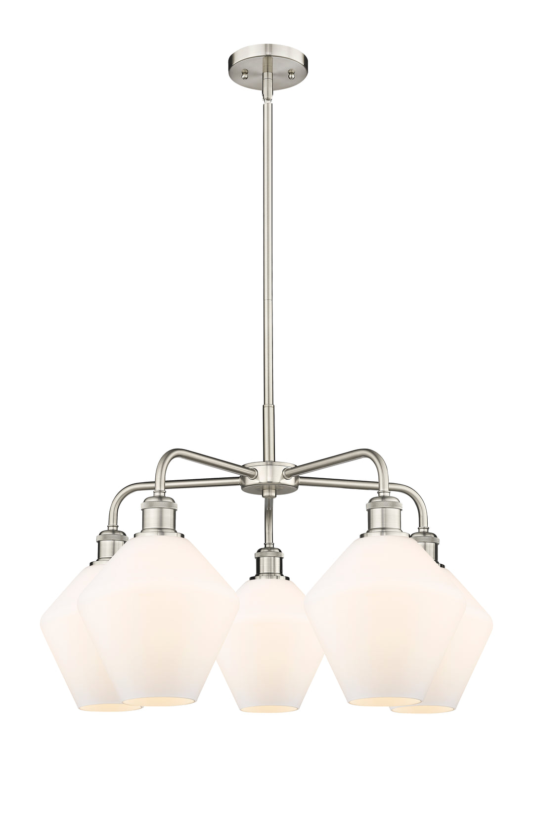 Innovations Lighting Cindyrella 8" Chandelier - Satin Nickel
