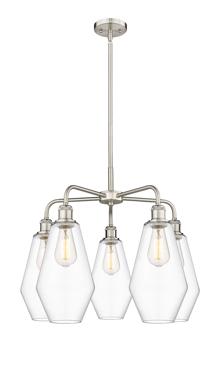 Innovations Lighting Cindyrella 7" Chandelier - Satin Nickel