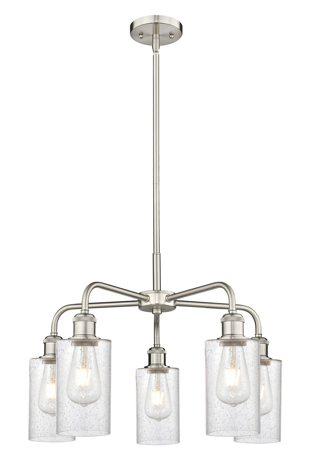 Innovations Lighting Clymer 4" Chandelier - Satin Nickel