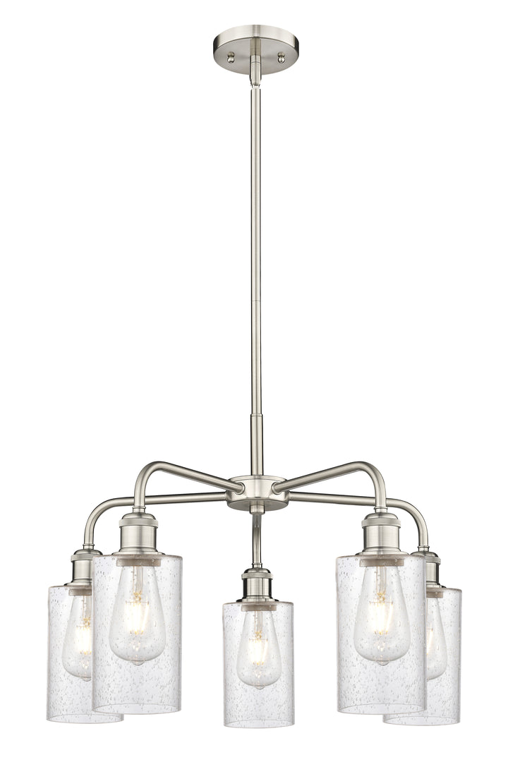Innovations Lighting Clymer 4" Chandelier - Satin Nickel