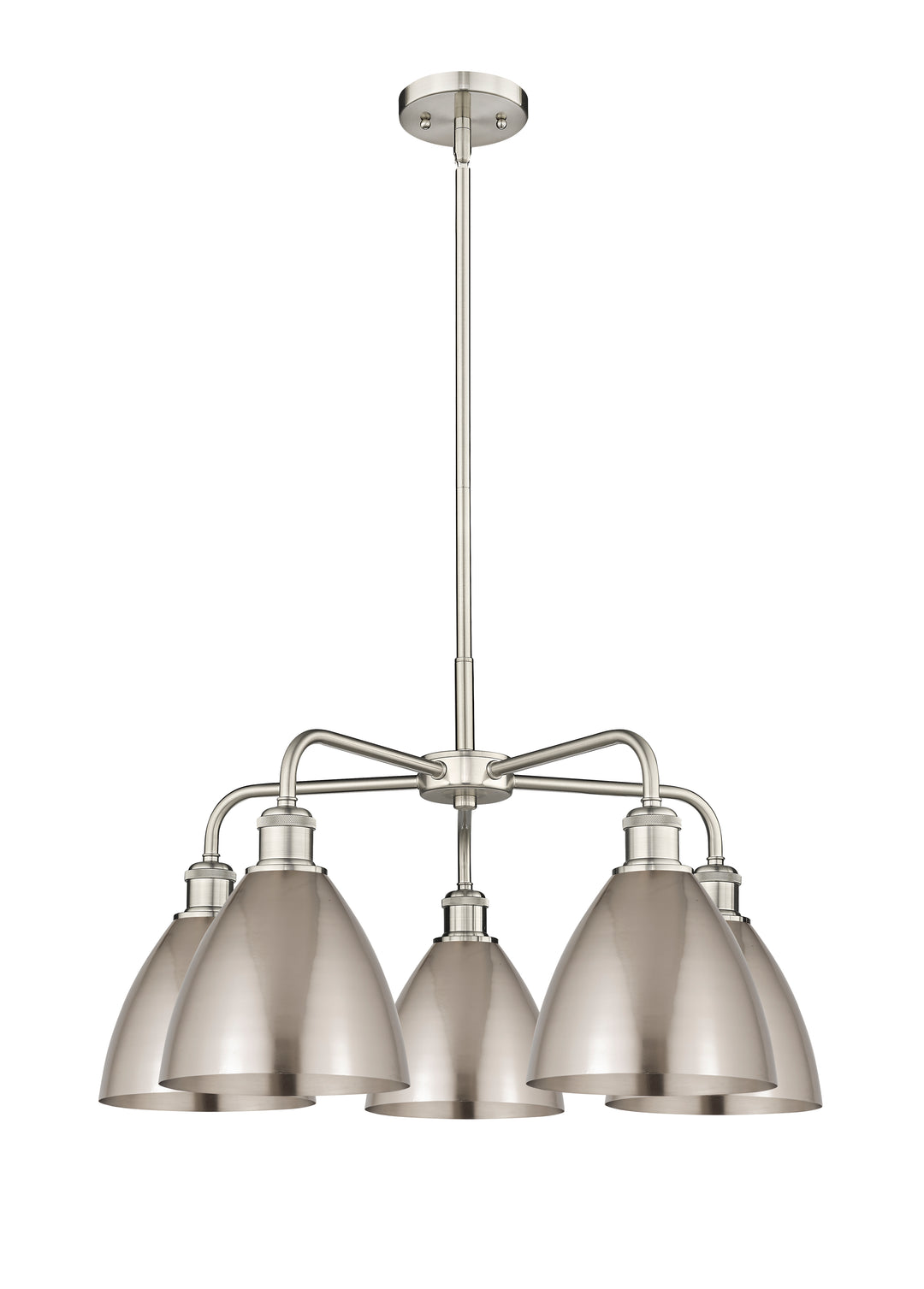 Innovations Lighting Bristol 7.5" Chandelier - Satin Nickel Chandeliers Innovations Lighting Default Title  