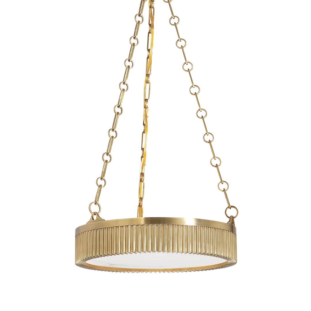 Hudson Valley Lighting Lynden Pendant Pendants Hudson Valley Lighting Aged Brass  