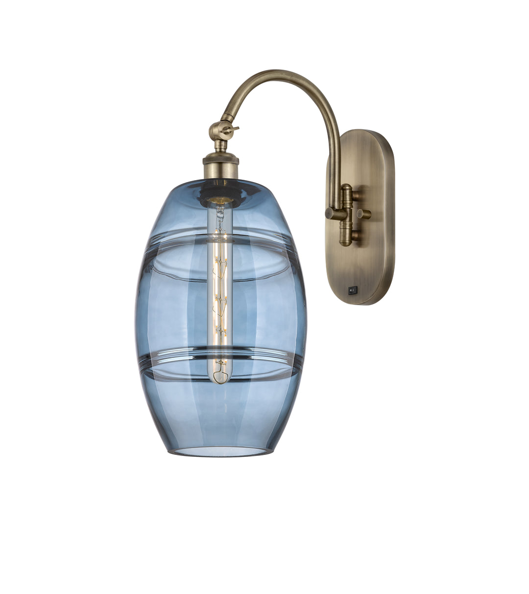 Innovations Lighting Vaz 8" Sconce - Antique Brass
