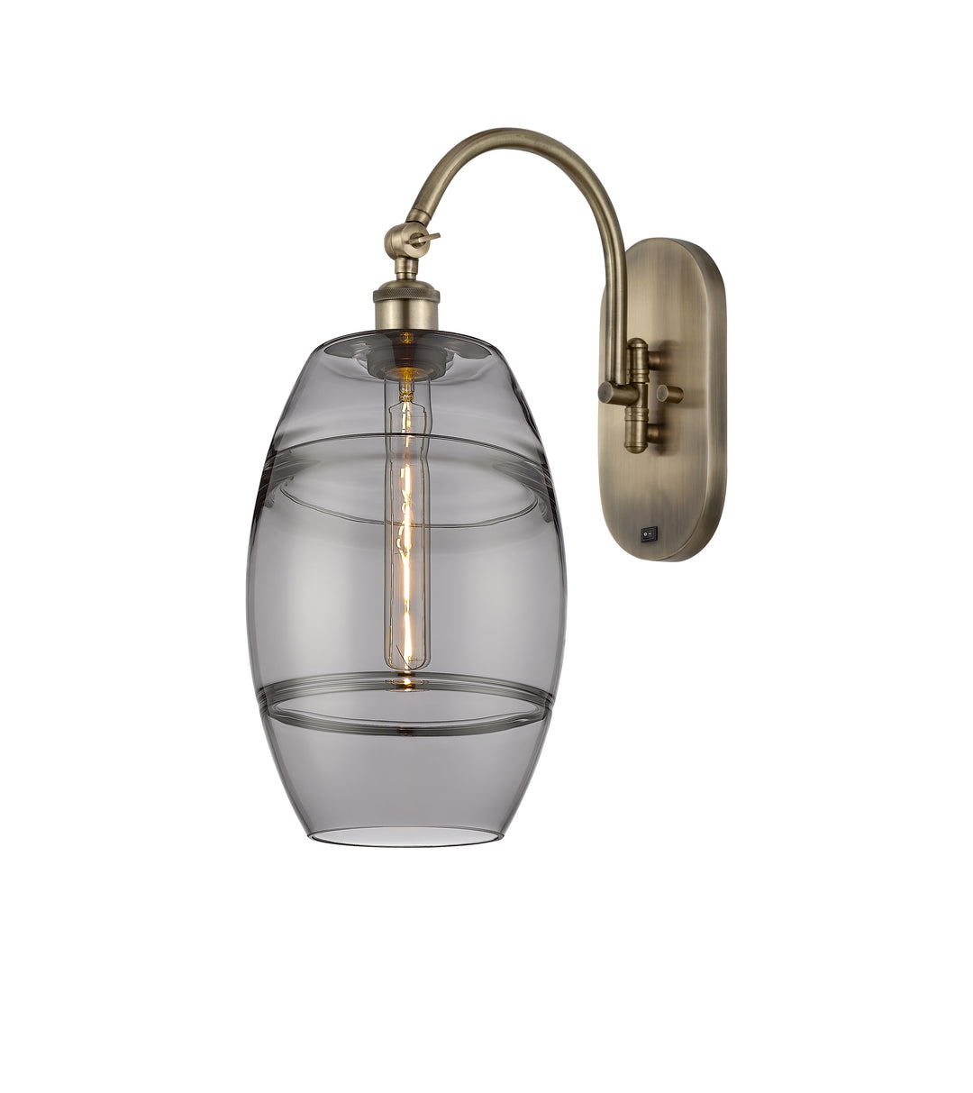 Innovations Lighting Vaz 8" Sconce - Antique Brass