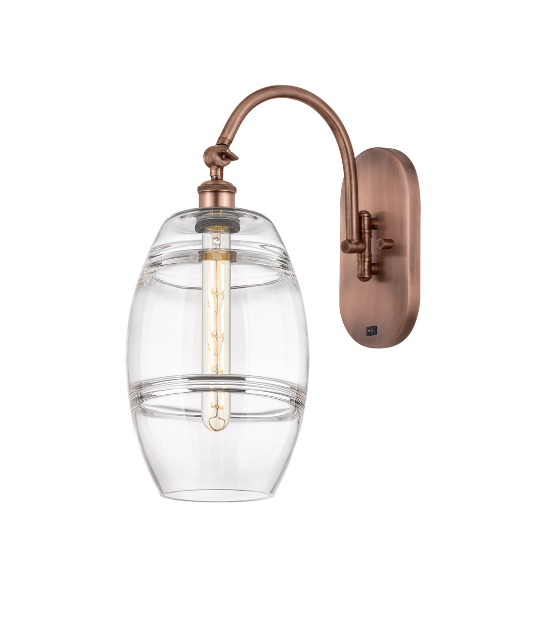 Innovations Lighting Vaz 8" Sconce - Antique Copper