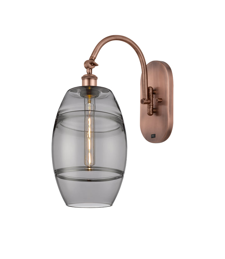 Innovations Lighting Vaz 8" Sconce - Antique Copper
