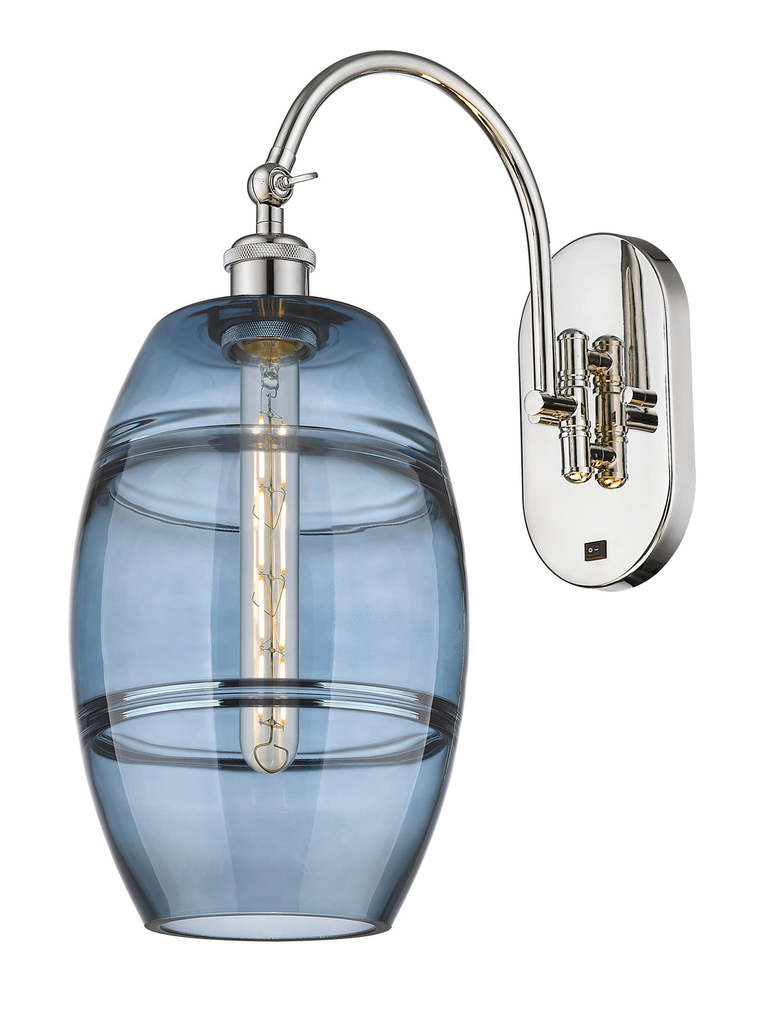 Innovations Lighting Vaz 8" Sconce - Polished Nickel