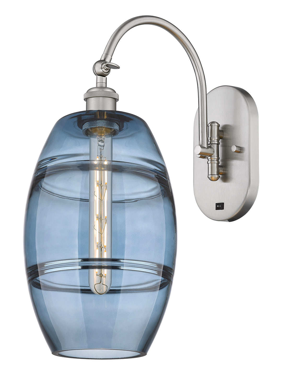 Innovations Lighting Vaz 8" Sconce - Brushed Satin Nickel