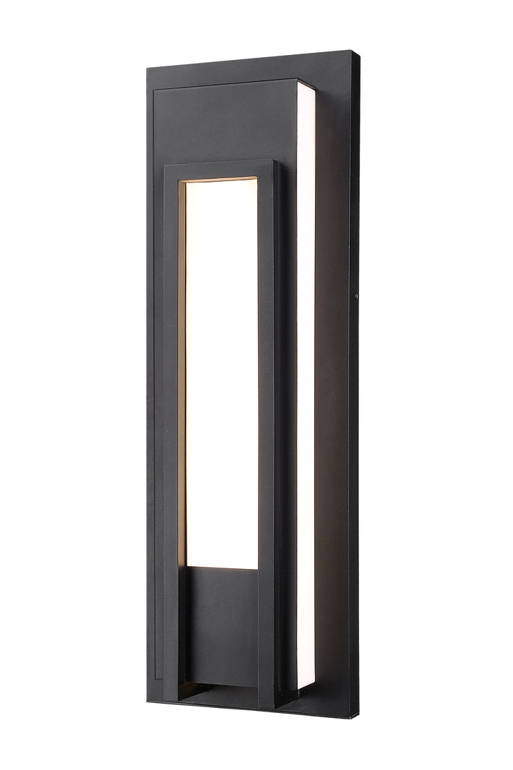 Z-Lite Keaton 520B-BK-LED 1 Light Outdoor Wall Light