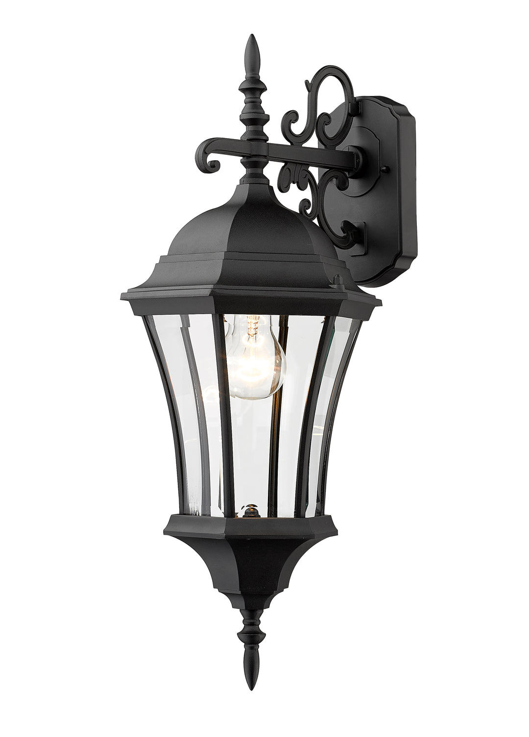 Z-Lite Wakefield 522M-BK 1 Light Outdoor Wall Light