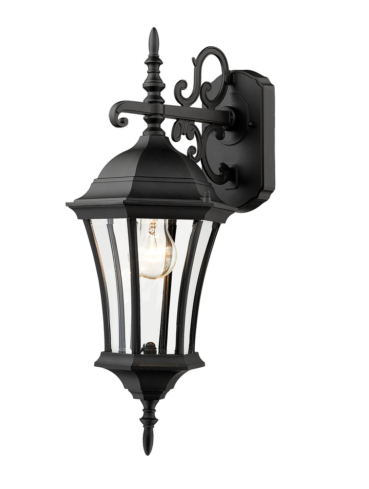 Z-Lite Wakefield 522S-BK 1 Light Outdoor Wall Light