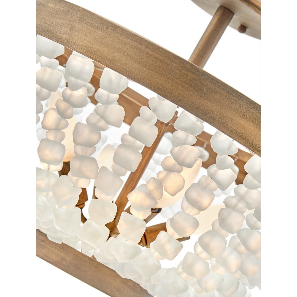 Fredrick Ramond Dune Semi-Flush Mount