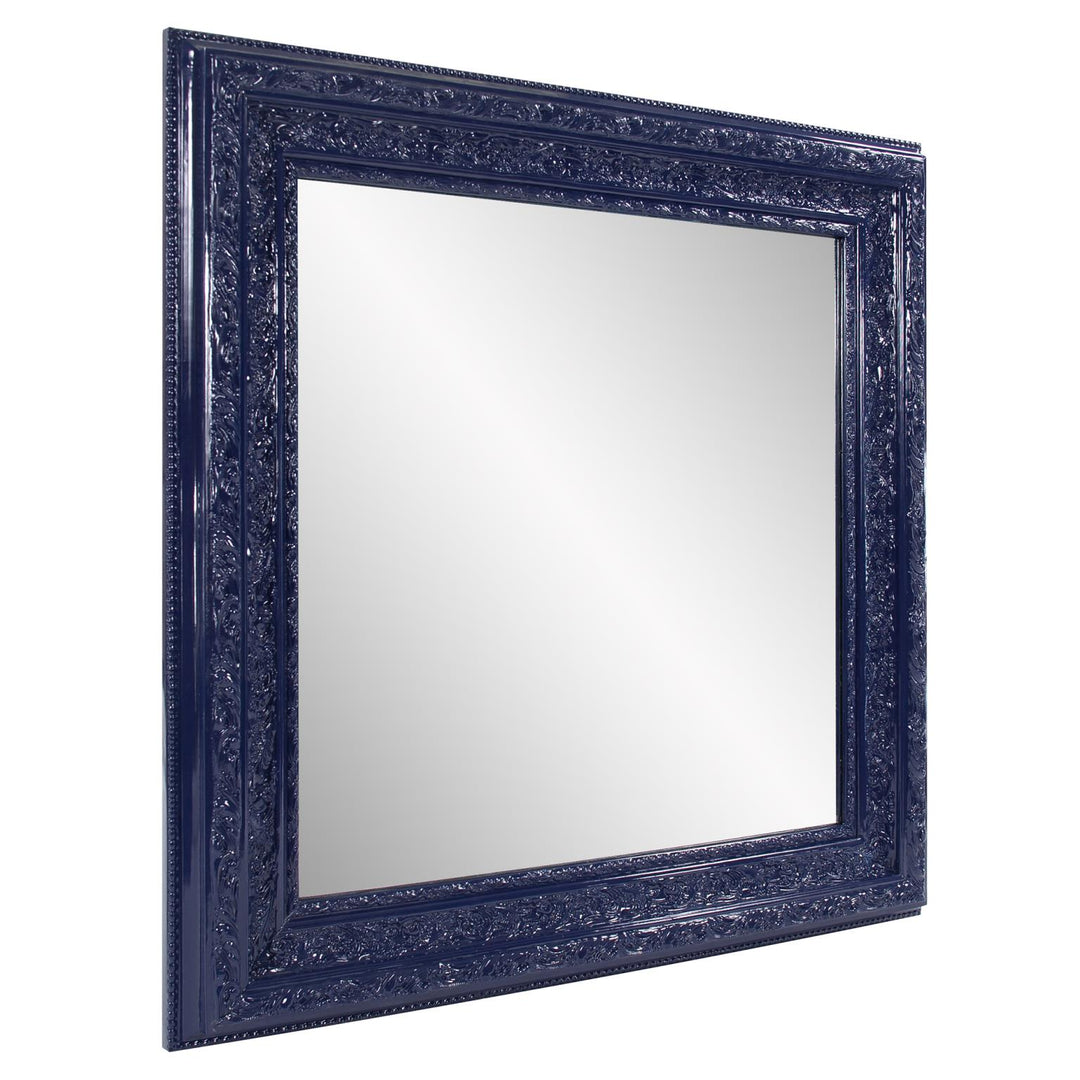 Howard Elliott Collection Nottingham Navy Blue Mirror Mirrors Howard Elliott Collection   