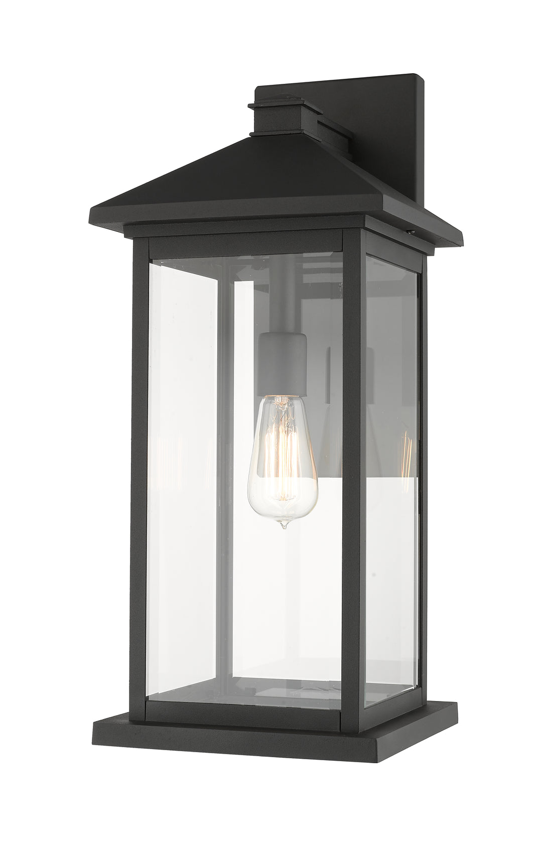 Z-Lite Portland 531BXL-BK 1 Light Outdoor Wall Light