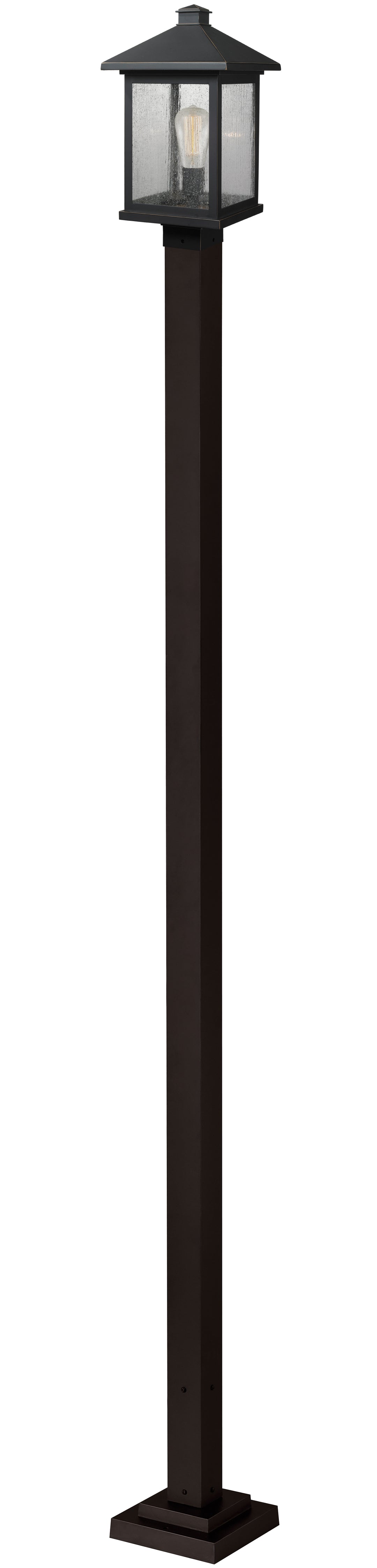 Z-Lite Portland 531PHBS-536P-ORB 1 Light Outdoor Post Mounted Fixture