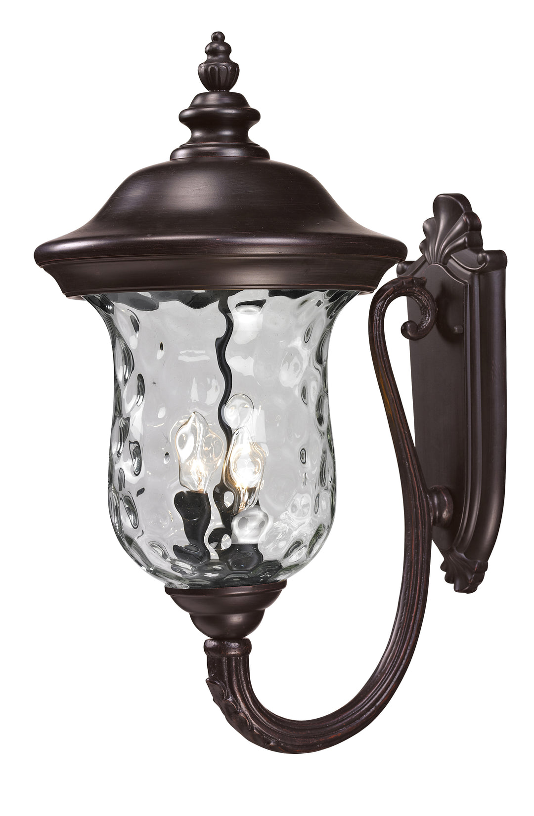 Z-Lite Armstrong 533B-RBRZ 3 Light Outdoor Wall Light