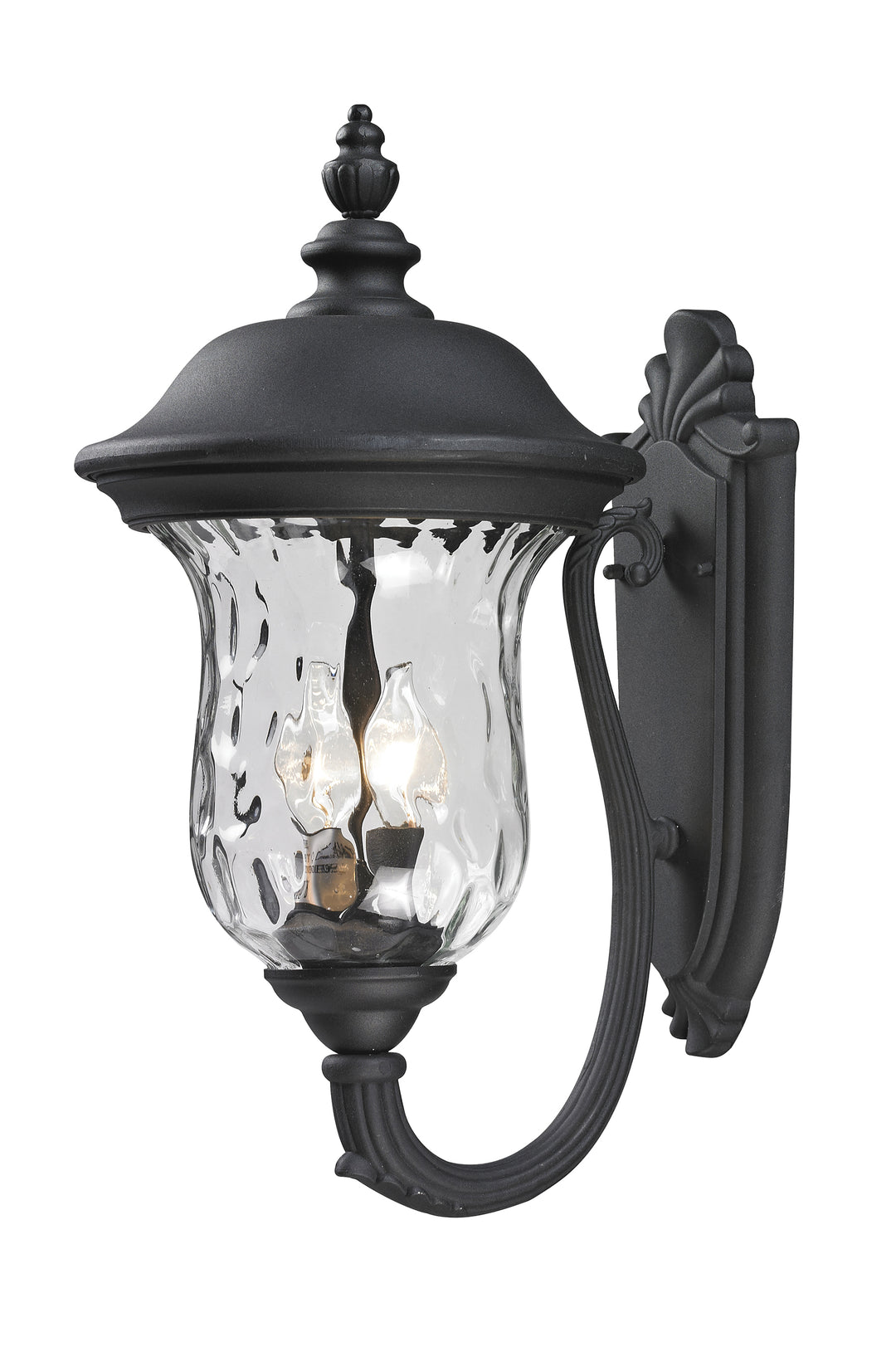 Z-Lite Armstrong 533M-BK 2 Light Outdoor Wall Light