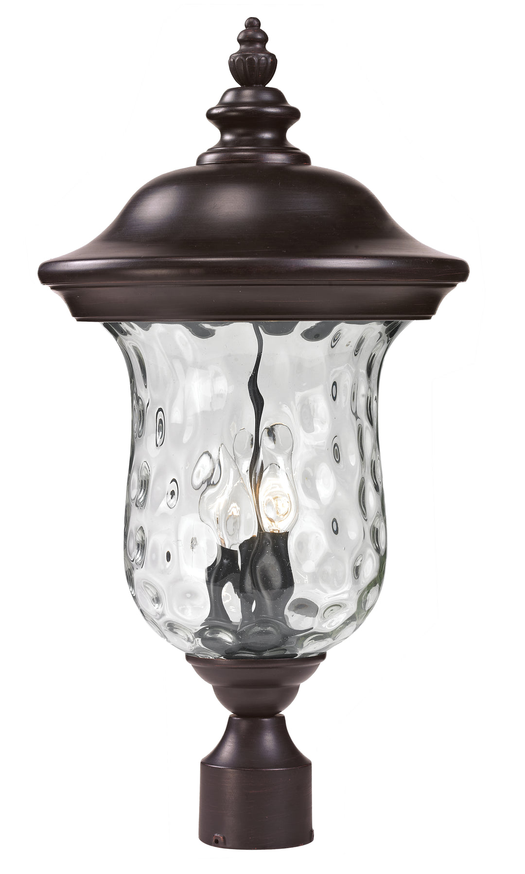 Z-Lite Armstrong 533PHB-RBRZ 3 Light Outdoor Post Mount Fixture