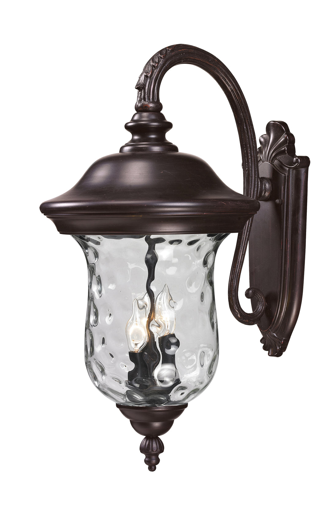 Z-Lite Armstrong 534B-RBRZ 3 Light Outdoor Wall Light