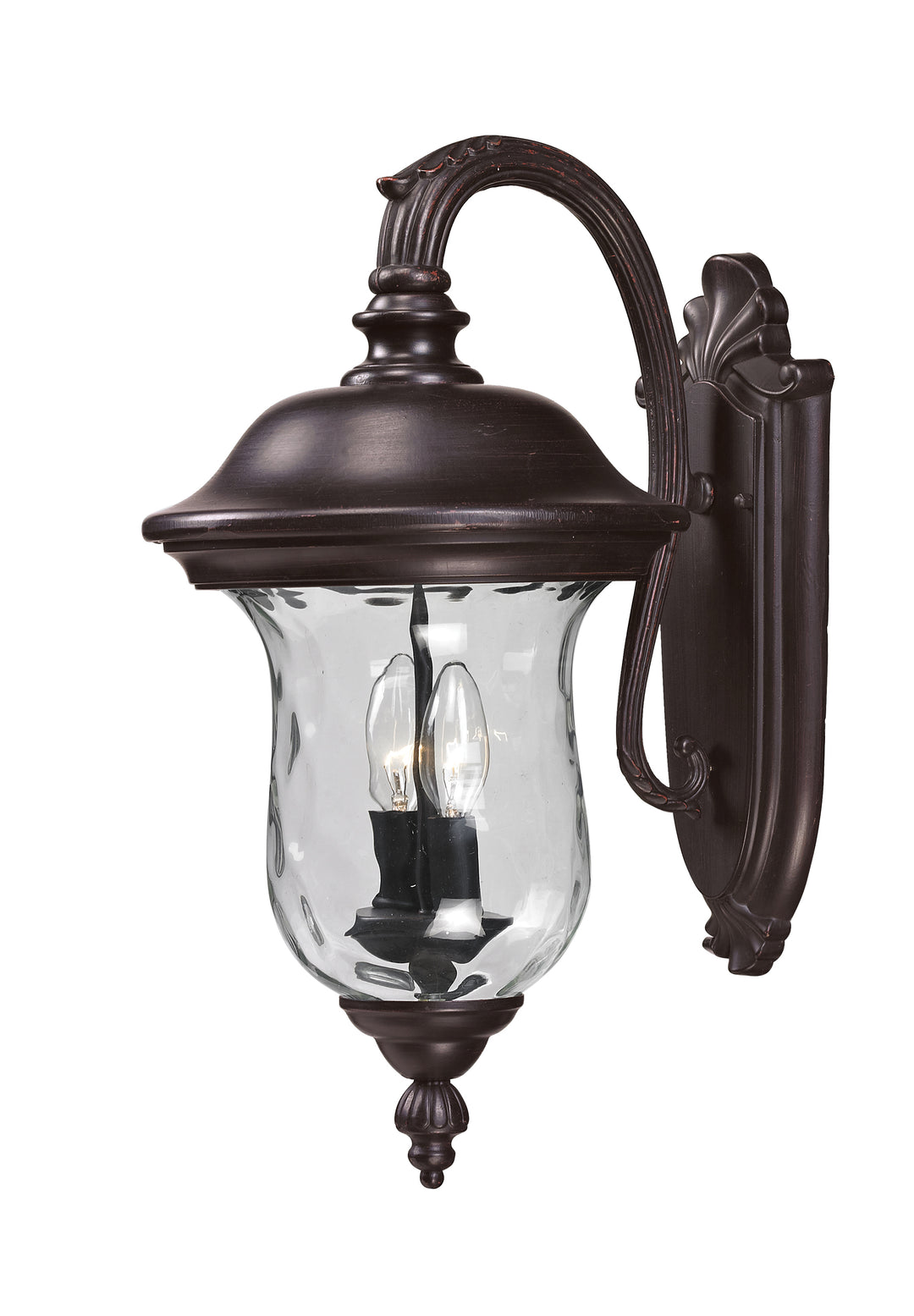 Z-Lite Armstrong 534M-RBRZ 2 Light Outdoor Wall Light