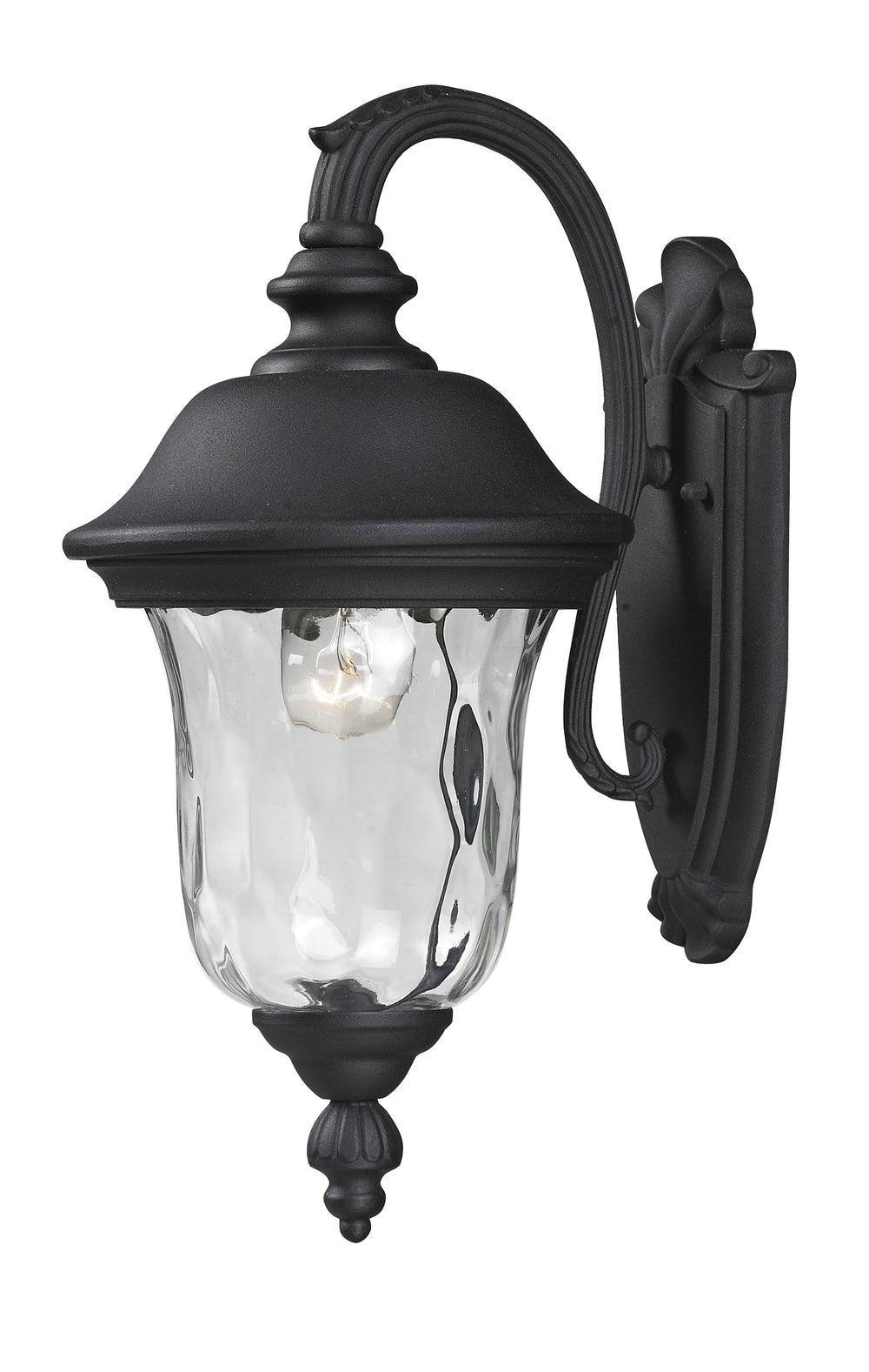Z-Lite Armstrong 534S-BK 1 Light Outdoor Wall Light