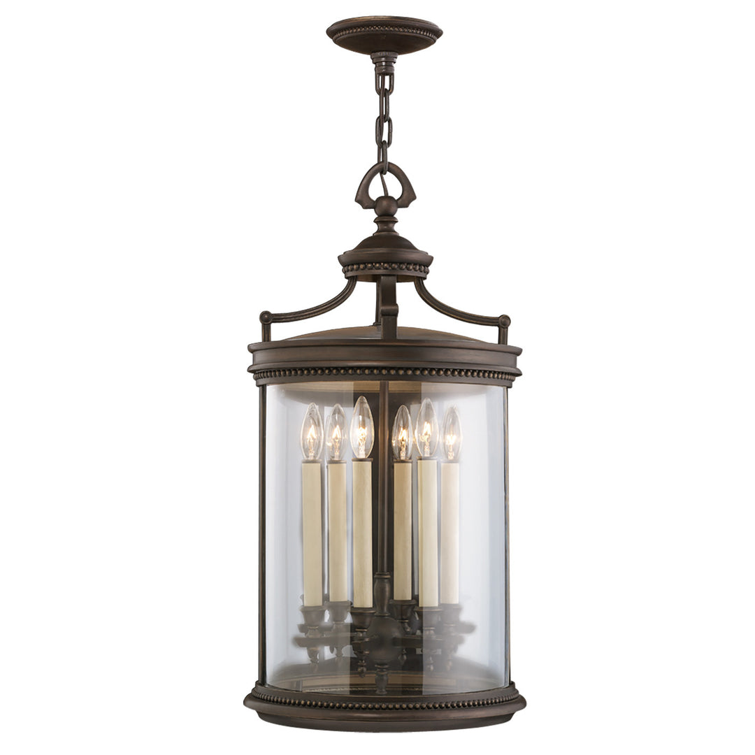 Fine Art Handcrafted Lighting Louvre 15"W Outdoor Lantern in Bronze (538182ST)