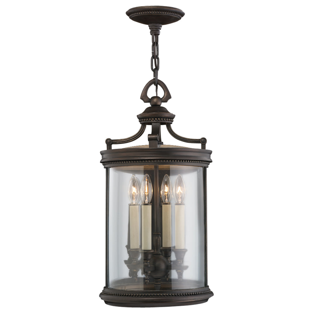 Fine Art Handcrafted Lighting Louvre Outdoor Lantern Pendants Fine Art Handcrafted Lighting Bronze 12 x 26 