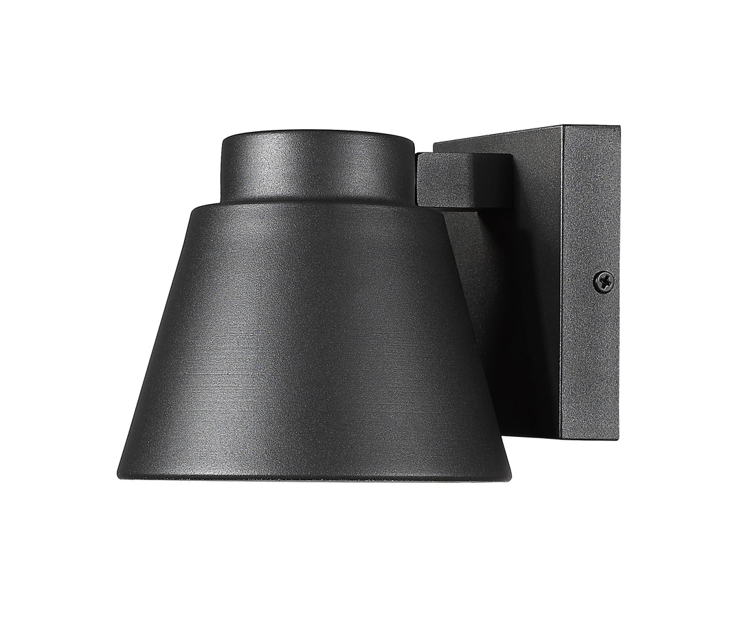 Z-Lite Asher 544S-BK-LED 1 Light Outdoor Wall Light