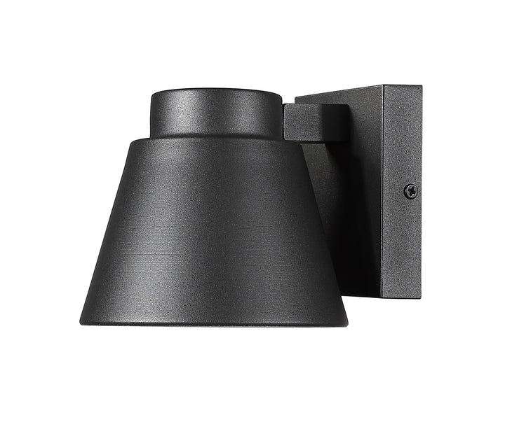 Z-Lite Asher 544S-BK-LED 1 Light Outdoor Wall Light