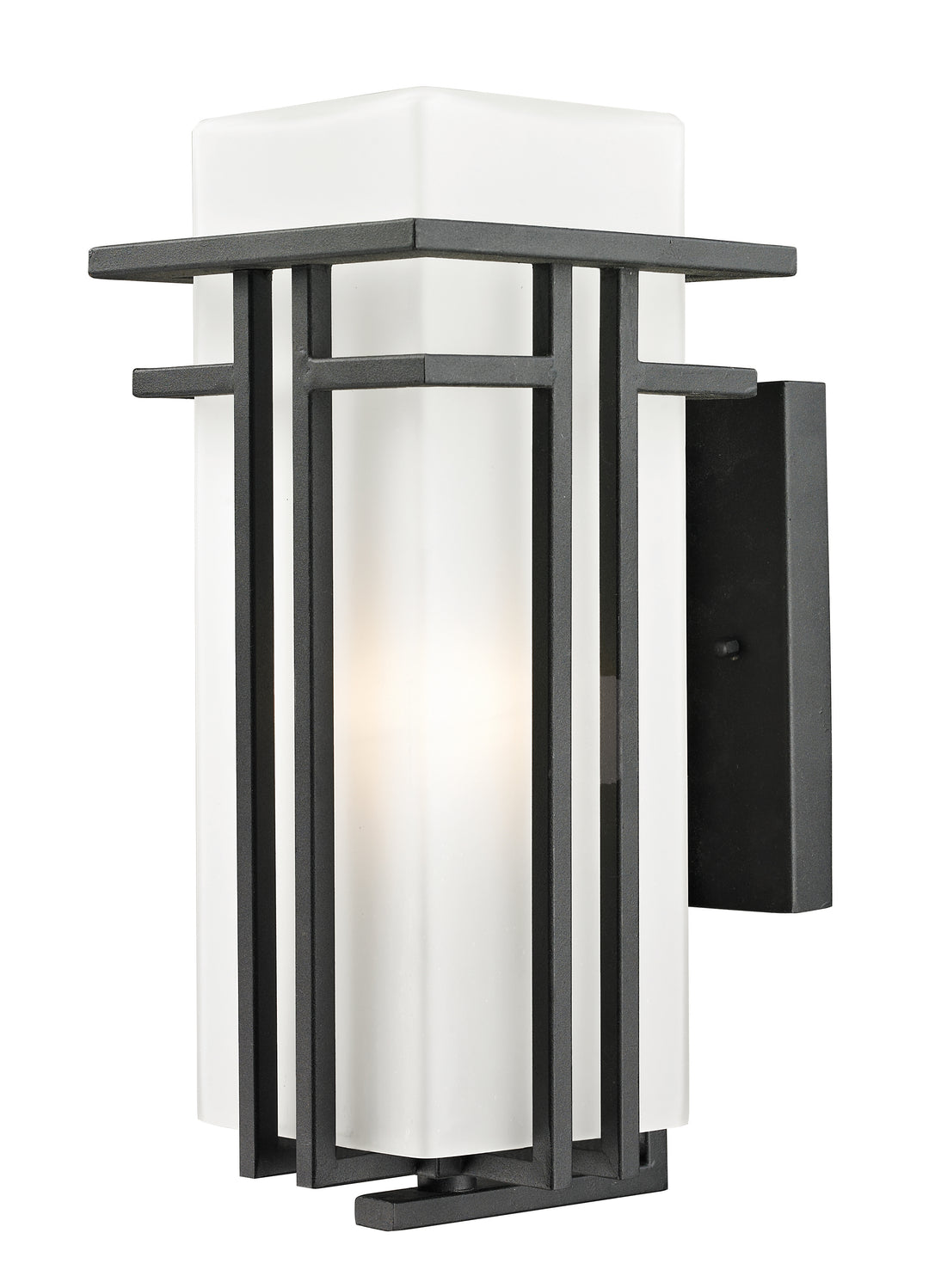Z-Lite Abbey 549M-BK 1 Light Outdoor Wall Light