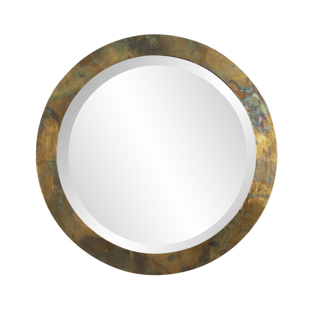 Howard Elliott Collection Camou Small Round Mirror Mirrors Howard Elliott Collection   