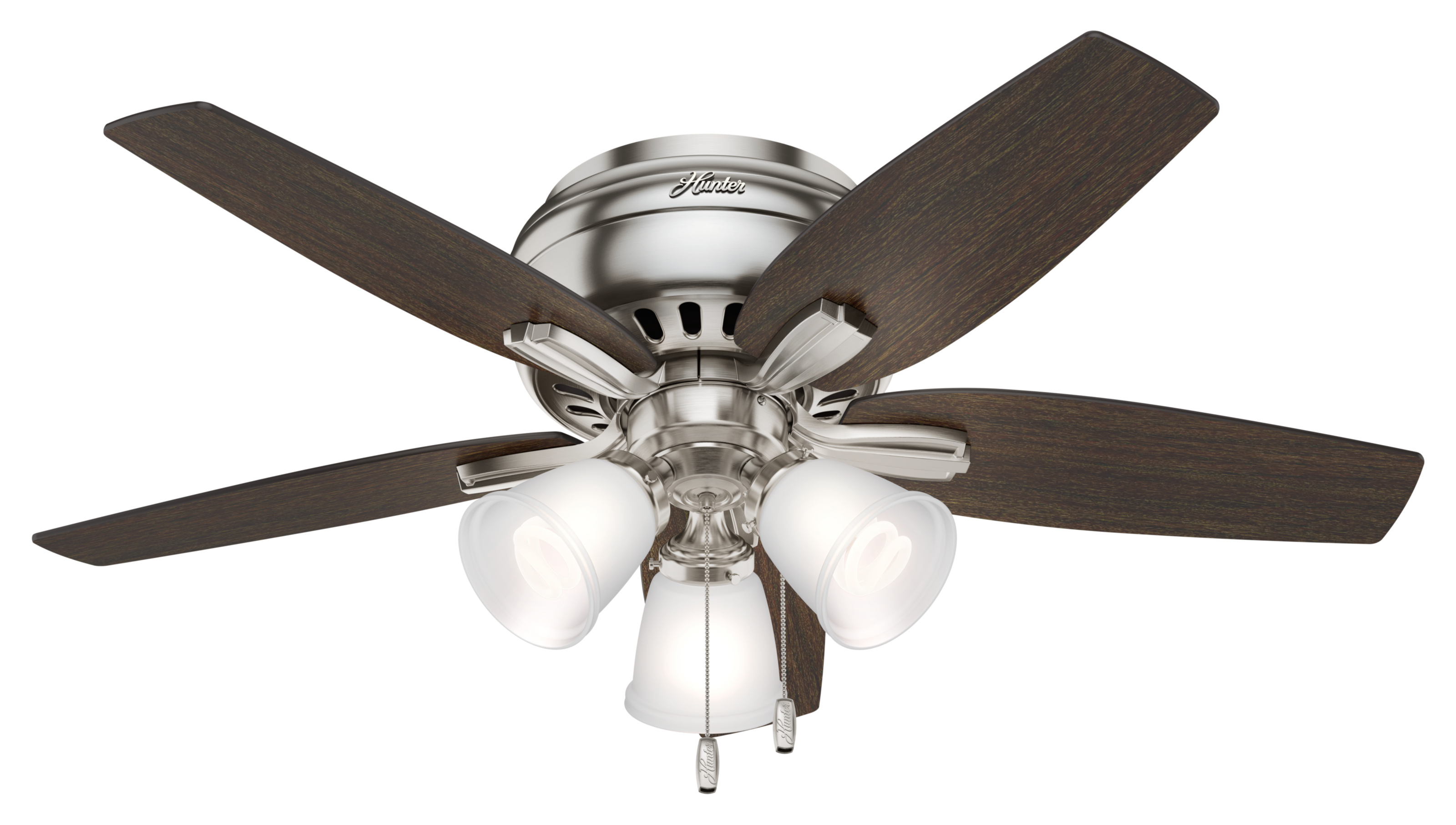 Hunter 42 inch Newsome Ceiling Fan with LED Light Kit and Pull Chain Ceiling Fan Hunter   