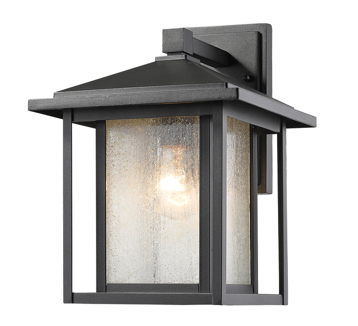 Z-Lite Aspen 554M-BK 1 Light Outdoor Wall Light
