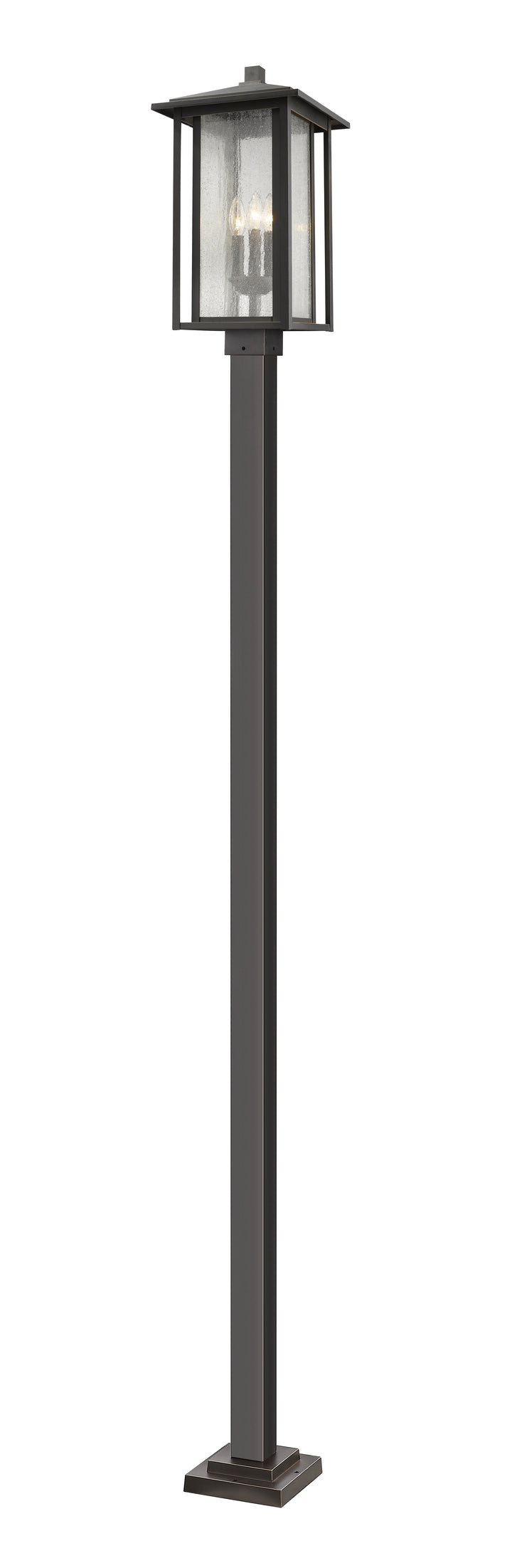Z-Lite Aspen 554PHXLS-536P-ORB 3 Light Outdoor Post Mounted Fixture