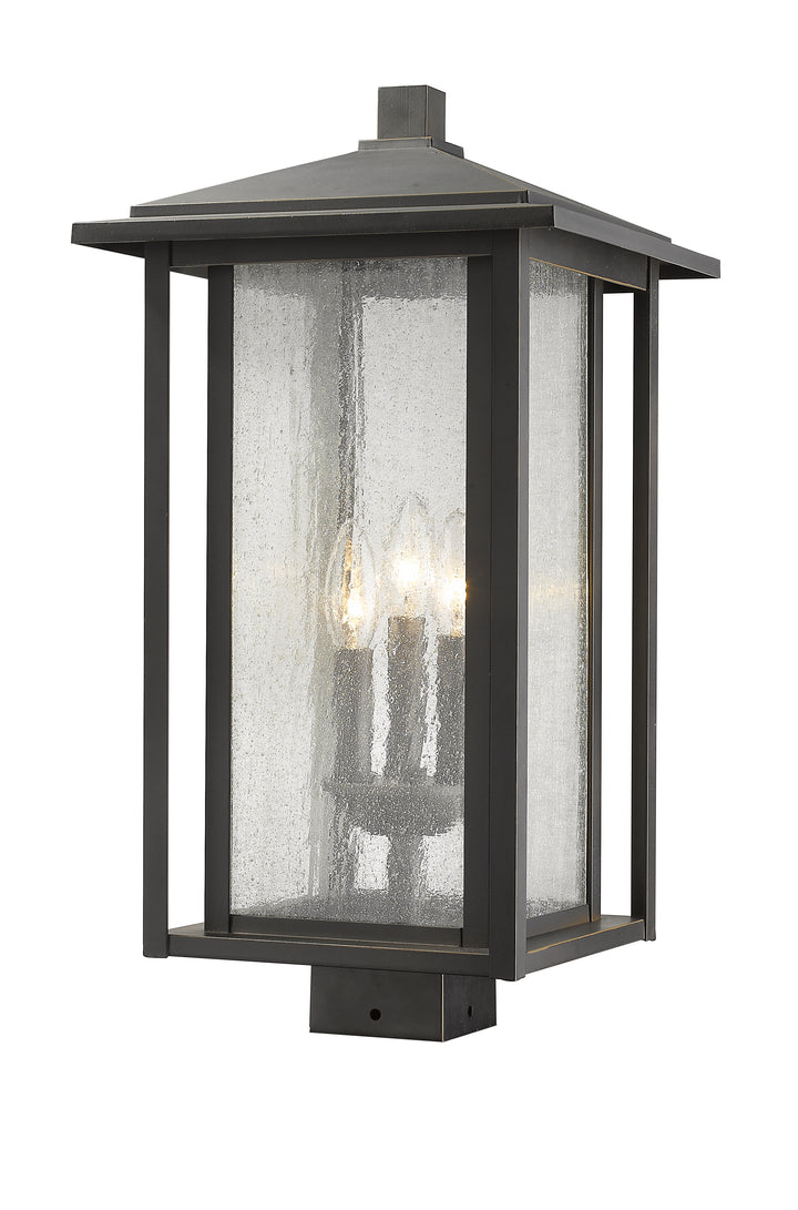 Z-Lite Aspen 554PHXLS-ORB 3 Light Outdoor Post Mount Fixture