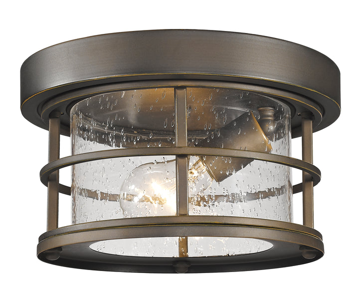 Z-Lite Exterior Additions 555F-ORB 1 Light Outdoor Flush Mount