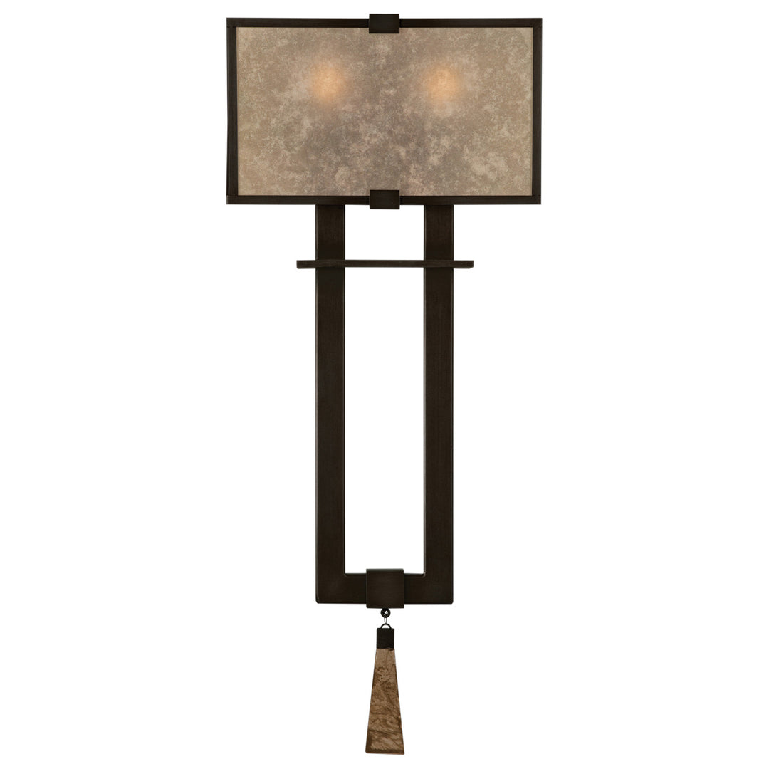 Fine Art Handcrafted Lighting Singapore Moderne 24"H Sconce in Bronze Patina (600550ST)