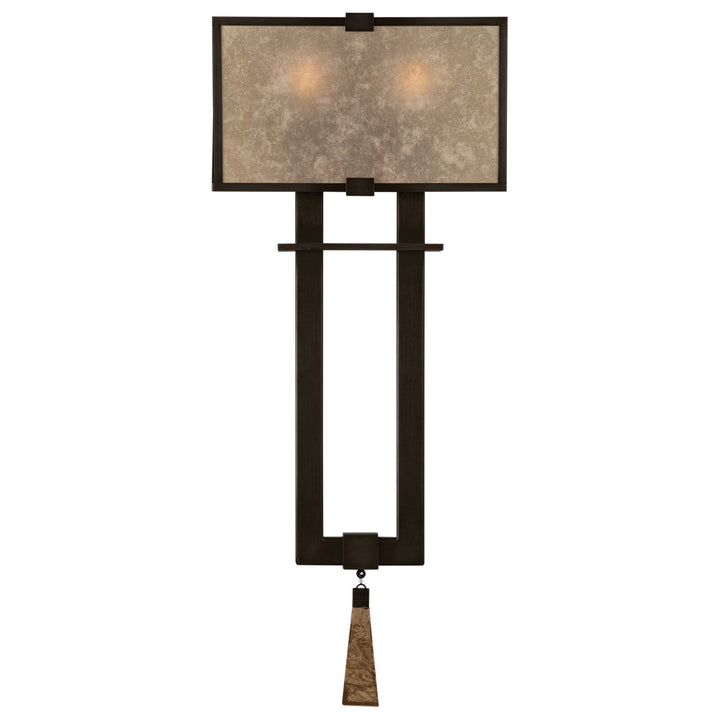 Fine Art Handcrafted Lighting Singapore Moderne 24"H Sconce in Bronze Patina (600550ST)