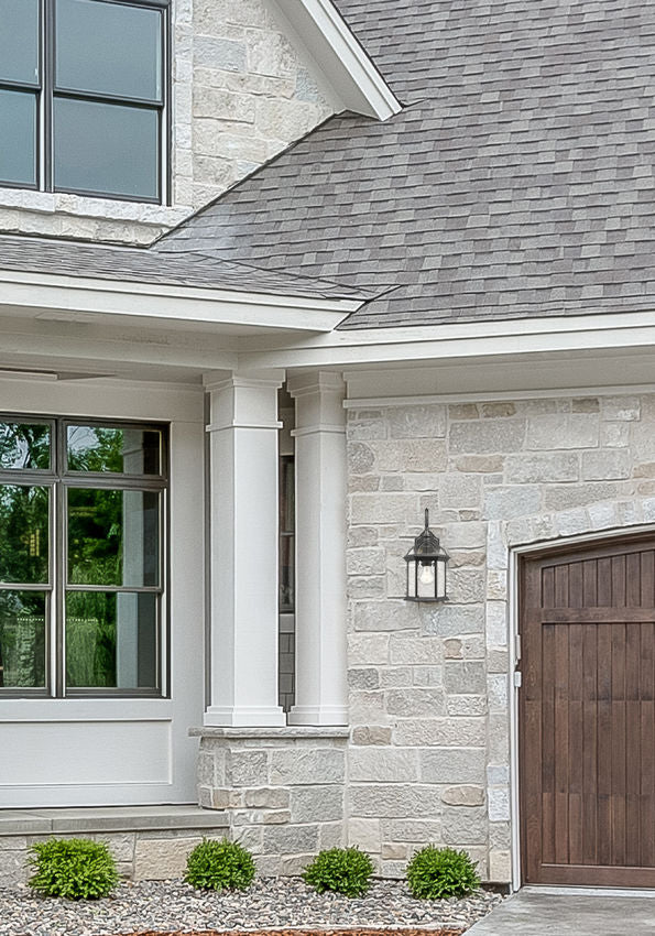 Z-Lite Annex Outdoor Wall Light installed on a home exterior