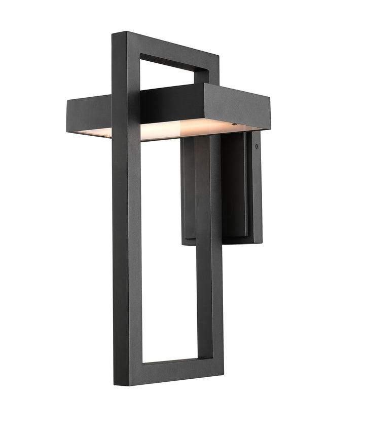 Z-Lite Luttrel 566B-BK-LED 1 Light Outdoor Wall Light