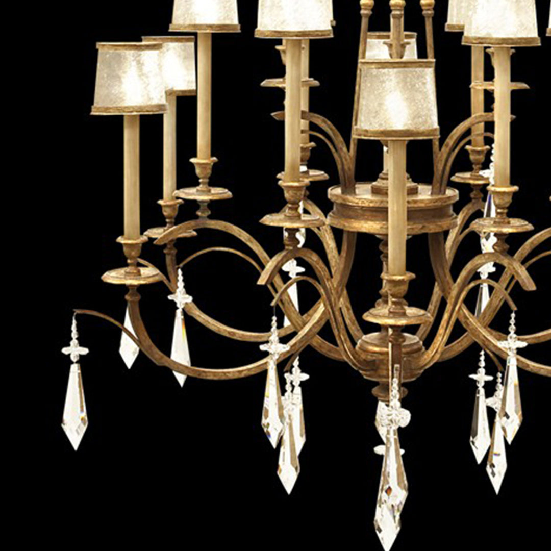 Fine Art Handcrafted Lighting Monte Carlo 58"W Round Chandelier (Model 567740)