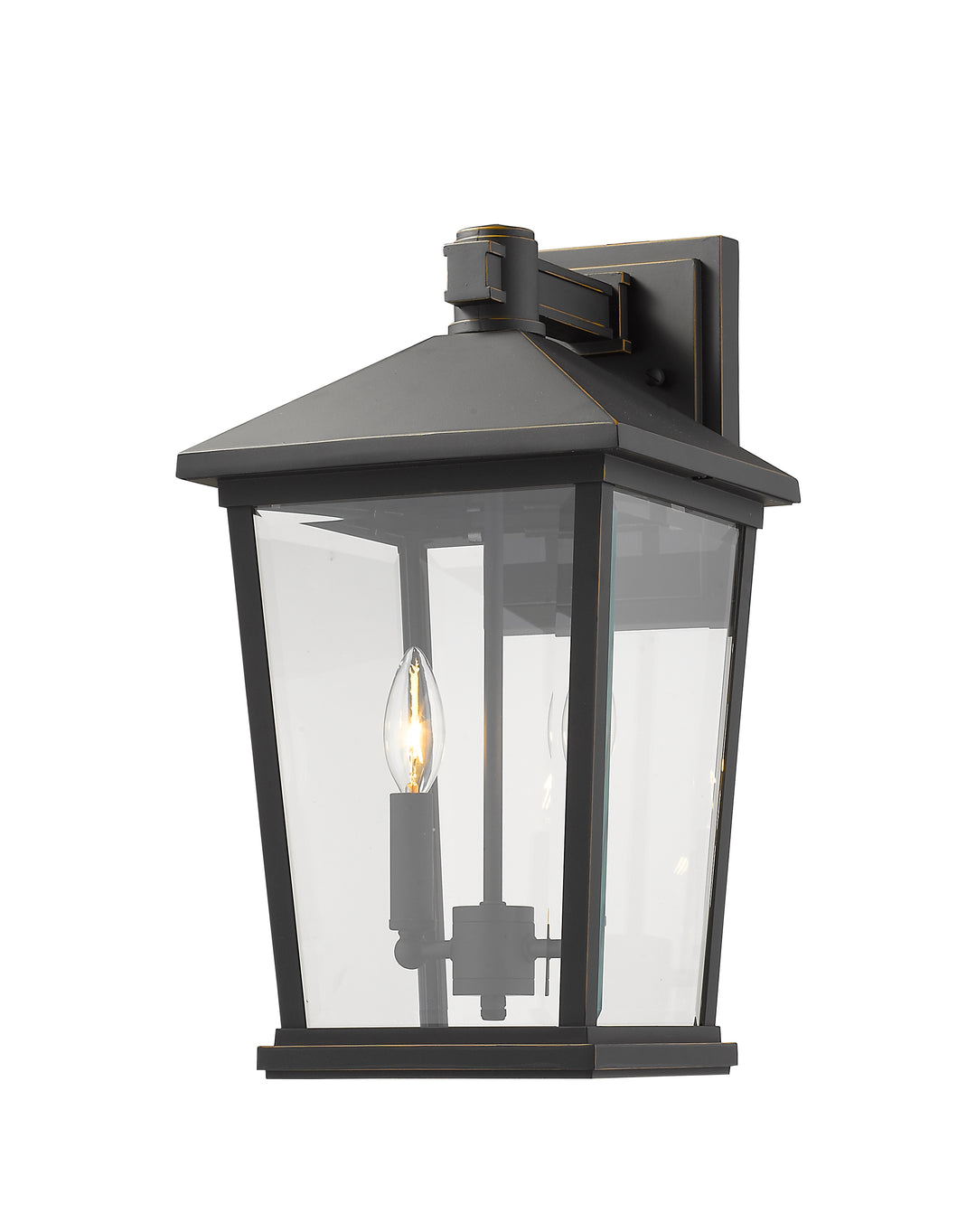 Z-Lite Beacon 568B-ORB 2 Light Outdoor Wall Light