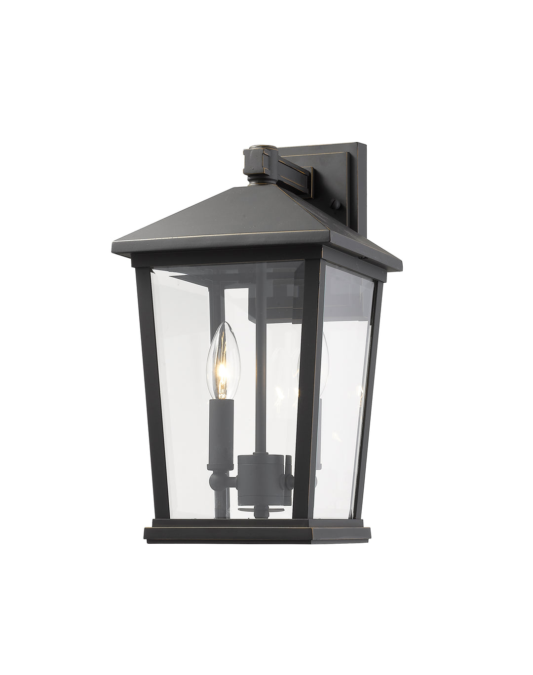 Z-Lite Beacon 568M-ORB 2 Light Outdoor Wall Light