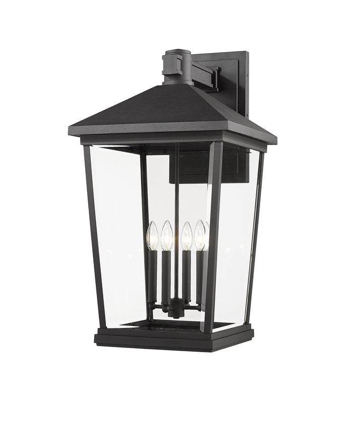 Z-Lite Beacon 568XXL-BK 4 Light Outdoor Wall Light