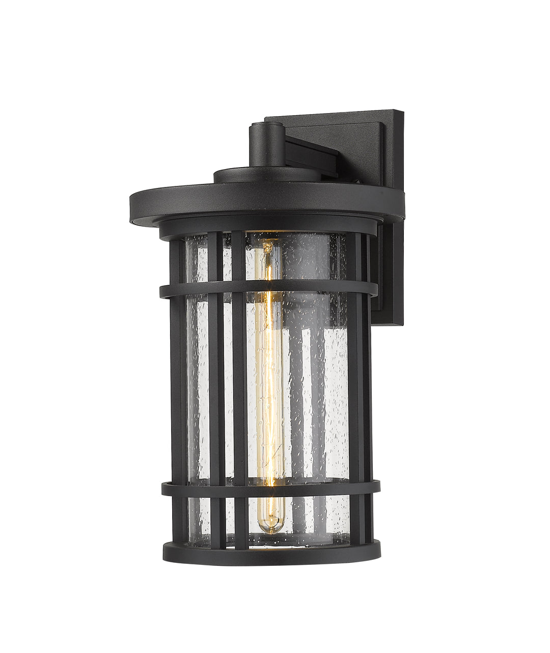Z-Lite Jordan 570B-BK 1 Light Outdoor Wall Light