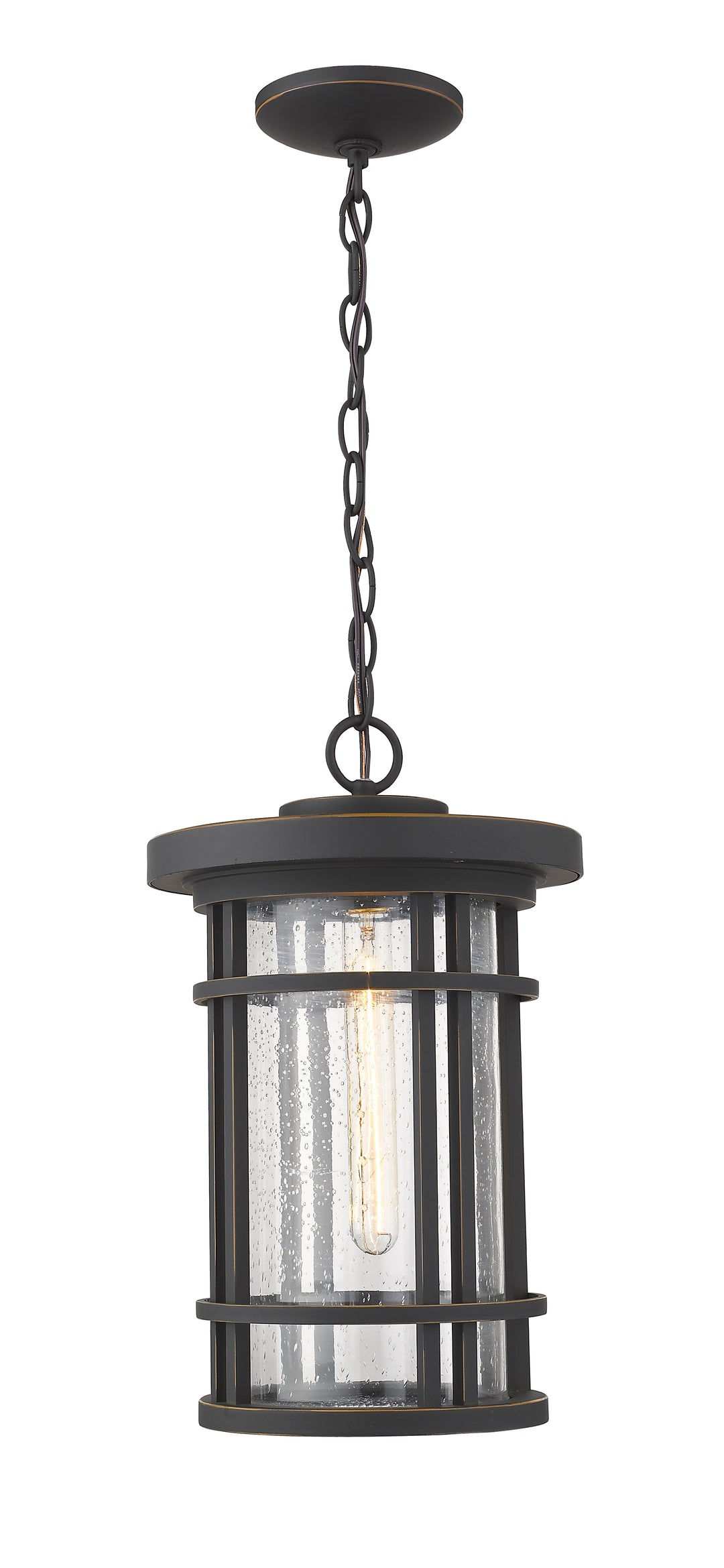 Z-Lite Jordan 570CHB-ORB 1 Light Outdoor Chain Mount Ceiling Fixture